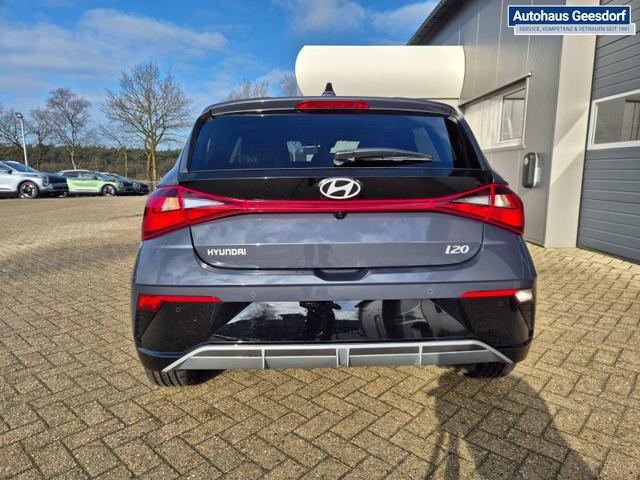 Hyundai i20 1.0 T-GDI 90PS Trend Automatik 5-t&uuml;rig Klimaautomatik Sitzheizung Lenkradheizung R&uuml;ckf.Kamera PDC Apple CarPlay Android Auto Tempomat Touchscreen 16"LM 