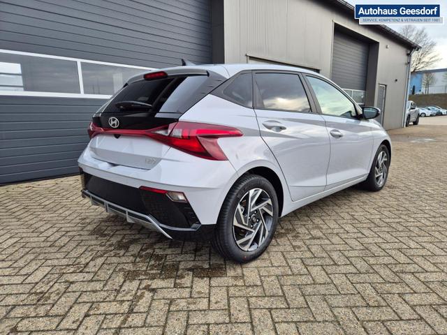 Hyundai i20 1.0 T-GDI 90PS Trend Automatik 5-t&uuml;rig Klimaautomatik Sitzheizung Lenkradheizung R&uuml;ckf.Kamera PDC Apple CarPlay Android Auto Tempomat Touchscreen 16"LM 