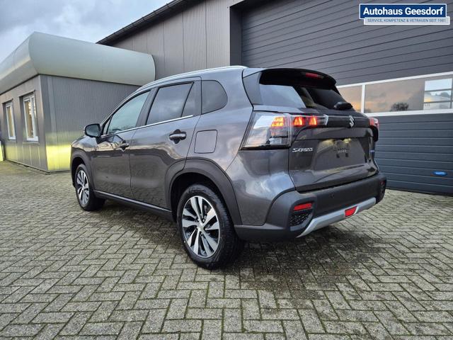 Suzuki S-Cross Comfort+ 110PS Automatik MHEV 4x4 ALLGRIP 1.4 Boosterjet Teilleder Navi Klimaautomatik Sitzheizung ACC PDC v+h 4x Kamera Suzuki-Radio Apple CarPlay Android Auto Touchscreen 2xKeyless 17-LM 