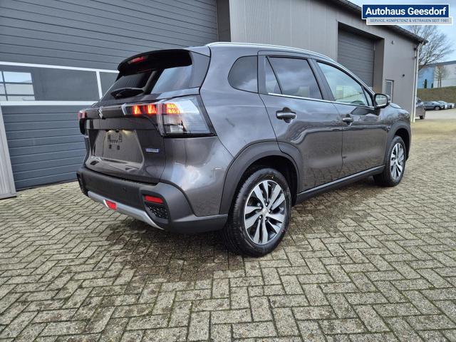 Suzuki S-Cross Comfort+ 110PS Automatik MHEV 4x4 ALLGRIP 1.4 Boosterjet Teilleder Navi Klimaautomatik Sitzheizung ACC PDC v+h 4x Kamera Suzuki-Radio Apple CarPlay Android Auto Touchscreen 2xKeyless 17-LM 