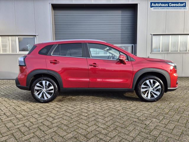 Suzuki S-Cross Comfort+ 110PS Automatik MHEV 4x4 ALLGRIP 1.4 Boosterjet Teilleder Navi Klimaautomatik Sitzheizung ACC PDC v+h 4x Kamera Suzuki-Radio Apple CarPlay Android Auto Touchscreen 2xKeyless 17-LM 