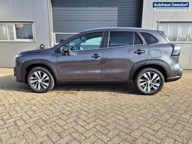 Suzuki S-Cross Comfort+ 110PS MHEV 4x4 ALLGRIP 1.4 Boosterjet Teilleder Navi Klimaautomatik Sitzheizung ACC PDC v+h 4x Kamera Suzuki-Radio Apple CarPlay Android Auto Touchscreen 2xKeyless 17-LM 