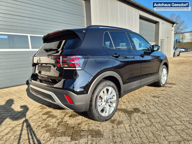 Volkswagen T-Cross 1.0 TSI 116PS DSG Life LED-Matrix-Scheinwerfer ACC Klimaautomatik Sitzheizung PDC v+h 17-LM abged.Scheiben 2xKeyless DAB+ Bluetooth Touchscreen Apple CarPlay Android Auto 