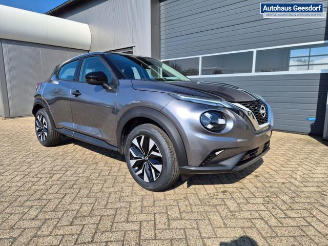 Nissan Juke 1.0 DIG-T 114PS Acenta Klimaautomatik Sitzheizung R&uuml;ckf.Kamera Bluetooth Touchscreen wireless Apple CarPlay Android Auto 