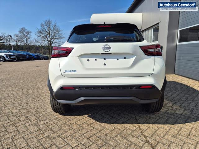 Nissan Juke 1.0 DIG-T 114PS Acenta Klimaautomatik Sitzheizung R&uuml;ckf.Kamera Bluetooth Touchscreen wireless Apple CarPlay Android Auto 
