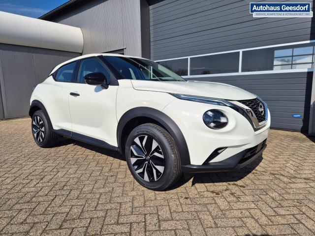 Nissan Juke 1.0 DIG-T 114PS Acenta Klimaautomatik Sitzheizung R&uuml;ckf.Kamera Bluetooth Touchscreen wireless Apple CarPlay Android Auto 
