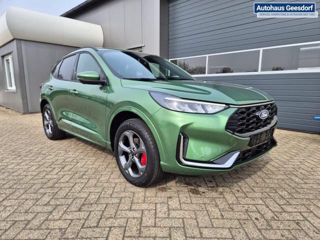 Ford Kuga ST-Line X 243PS PHEV Automatik schwenkb. AHK Sitzheizung v+h Lenkradheizung Frontscheibe beheizb. Klimaauomatik Navi SYNC4 Apple CarPlay Android Auto Touchscreen PDC 4xKamera 2xKeyless B+O Sound 18"LM vollelektr. Reichweite 67KM 