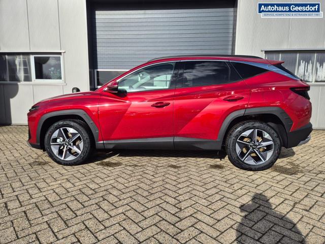 Hyundai TUCSON Trend 1.6 T-GDI 150PS Automatik TZ 2026 Teil-Leder Sitzheizung v+h Lenkradheizung Klimaautomatik Navi Touchscreen DAB+ Apple CarPlay + Android Auto PDC R&uuml;ckf.-Kamera Matrix-LED-Scheinw. 