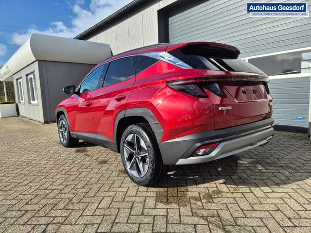 Hyundai TUCSON Trend 1.6 T-GDI 150PS Automatik TZ 2026 Teil-Leder Sitzheizung v+h Lenkradheizung Klimaautomatik Navi Touchscreen DAB+ Apple CarPlay + Android Auto PDC R&uuml;ckf.-Kamera Matrix-LED-Scheinw. 