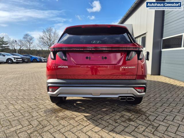 Hyundai TUCSON Trend 1.6 T-GDI 150PS Automatik TZ 2026 Teil-Leder Sitzheizung v+h Lenkradheizung Klimaautomatik Navi Touchscreen DAB+ Apple CarPlay + Android Auto PDC R&uuml;ckf.-Kamera Matrix-LED-Scheinw. 