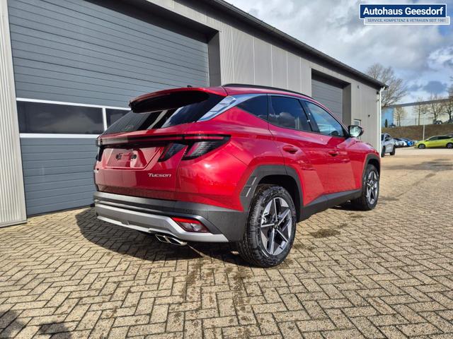 Hyundai TUCSON Trend 1.6 T-GDI 150PS Automatik TZ 2026 Teil-Leder Sitzheizung v+h Lenkradheizung Klimaautomatik Navi Touchscreen DAB+ Apple CarPlay + Android Auto PDC R&uuml;ckf.-Kamera Matrix-LED-Scheinw. 