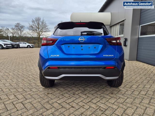 Nissan Juke 1.0 DIG-T 114PS N-Design Automatik Teil-Leder Klimaautomatik Sitzheizung Lenkradheizung PDC v+h R&uuml;ckf.Kamera Navi 19"LM Bluetooth Touchscreen Apple CarPlay Android Auto 