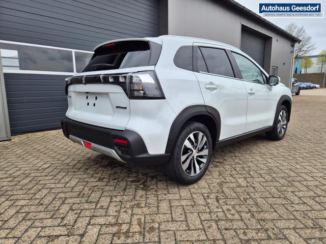 Suzuki S-Cross Comfort+ 110PS Automatik MHEV 1.4 Boosterjet Teilleder Navi Klimaautomatik Sitzheizung ACC PDC v+h 4x Kamera Suzuki-Radio Apple CarPlay Android Auto Touchscreen 2xKeyless 17-LM 
