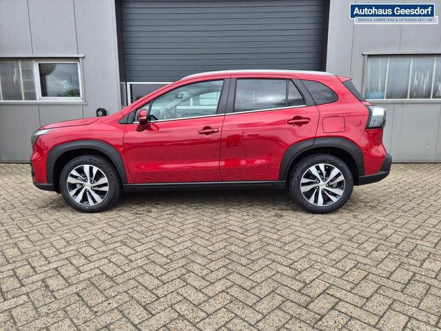Suzuki S-Cross Comfort+ 110PS Automatik MHEV 1.4 Boosterjet Teilleder Navi Klimaautomatik Sitzheizung ACC PDC v+h 4x Kamera Suzuki-Radio Apple CarPlay Android Auto Touchscreen 2xKeyless 17-LM 