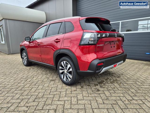 Suzuki S-Cross Comfort+ 110PS Automatik MHEV 1.4 Boosterjet Teilleder Navi Klimaautomatik Sitzheizung ACC PDC v+h 4x Kamera Suzuki-Radio Apple CarPlay Android Auto Touchscreen 2xKeyless 17-LM 