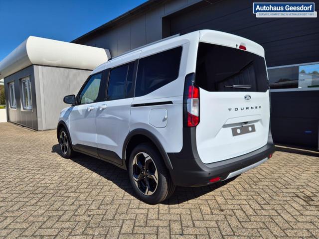 Ford Tourneo Courier 1.0 EcoBoost 125PS Active Teil-Leder Sitzheizung Lenkradheizung Klimaautomatik PDC v+h R&uuml;ckf.-Kamera ACC TWA Frontscheibe beheizb. Ford-Navi SYNC4 Apple CarPlay + Android Auto 