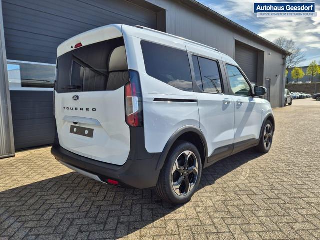 Ford Tourneo Courier 1.0 EcoBoost 125PS Active Teil-Leder Sitzheizung Lenkradheizung Klimaautomatik PDC v+h R&uuml;ckf.-Kamera ACC TWA Frontscheibe beheizb. Ford-Navi SYNC4 Apple CarPlay + Android Auto 