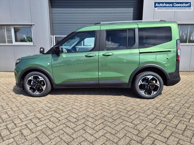 Ford Tourneo Courier 1.0 EcoBoost 125PS Active Teil-Leder Sitzheizung Lenkradheizung Klimaautomatik PDC v+h R&uuml;ckf.-Kamera ACC TWA Frontscheibe beheizb. Ford-Navi SYNC4 Apple CarPlay + Android Auto 