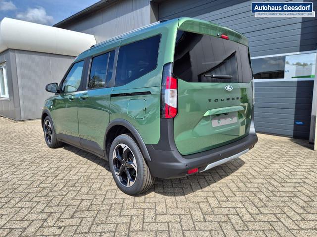 Ford Tourneo Courier 1.0 EcoBoost 125PS Active Teil-Leder Sitzheizung Lenkradheizung Klimaautomatik PDC v+h R&uuml;ckf.-Kamera ACC TWA Frontscheibe beheizb. Ford-Navi SYNC4 Apple CarPlay + Android Auto 