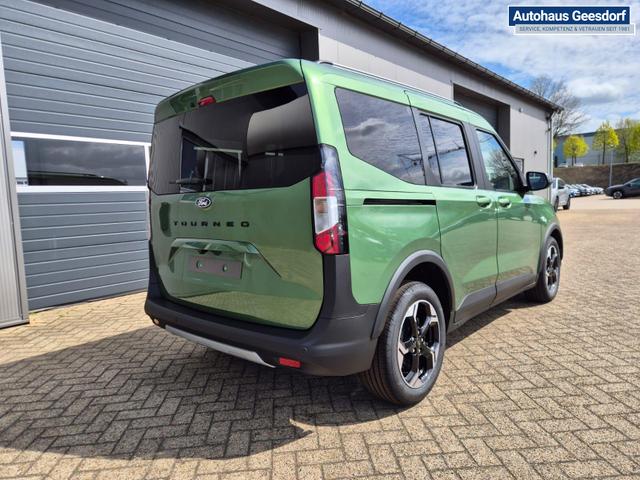 Ford Tourneo Courier 1.0 EcoBoost 125PS Active Teil-Leder Sitzheizung Lenkradheizung Klimaautomatik PDC v+h R&uuml;ckf.-Kamera ACC TWA Frontscheibe beheizb. Ford-Navi SYNC4 Apple CarPlay + Android Auto 