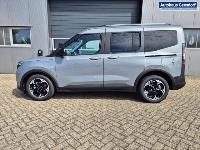 Ford Tourneo Courier 1.0 EcoBoost 125PS Active Teil-Leder Sitzheizung Lenkradheizung Klimaautomatik PDC v+h R&uuml;ckf.-Kamera ACC TWA Frontscheibe beheizb. Ford-Navi SYNC4 Apple CarPlay + Android Auto 