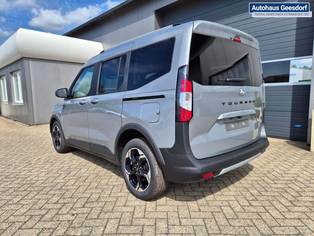 Ford Tourneo Courier 1.0 EcoBoost 125PS Active Teil-Leder Sitzheizung Lenkradheizung Klimaautomatik PDC v+h R&uuml;ckf.-Kamera ACC TWA Frontscheibe beheizb. Ford-Navi SYNC4 Apple CarPlay + Android Auto 