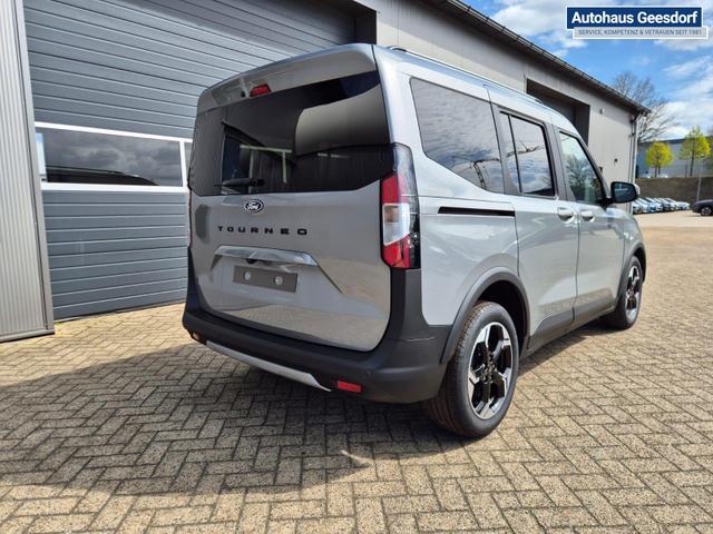 Ford Tourneo Courier 1.0 EcoBoost 125PS Active Teil-Leder Sitzheizung Lenkradheizung Klimaautomatik PDC v+h R&uuml;ckf.-Kamera ACC TWA Frontscheibe beheizb. Ford-Navi SYNC4 Apple CarPlay + Android Auto 