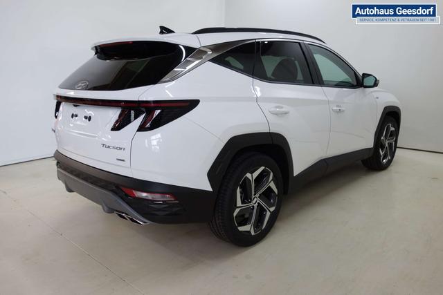 Tucson NX4 Prestige Line 1,6 T-GDi 4WD 48V DCT t1bp0-O1 Serenty White