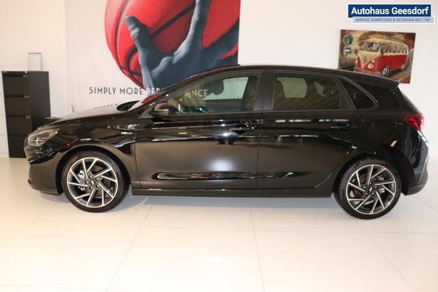 Hyundai i30 N Line 1.5 TGDi 117 kW (160 PS) Navigationssystem, DAB, Bluetooth, Android Auto, Apple CarPlay, 2-Zonen-Klimaautomatik, Rückfahrkamera, Sitzheizung, Lenkradheizung, 18" Leichtmetallfelgen, uvm. 