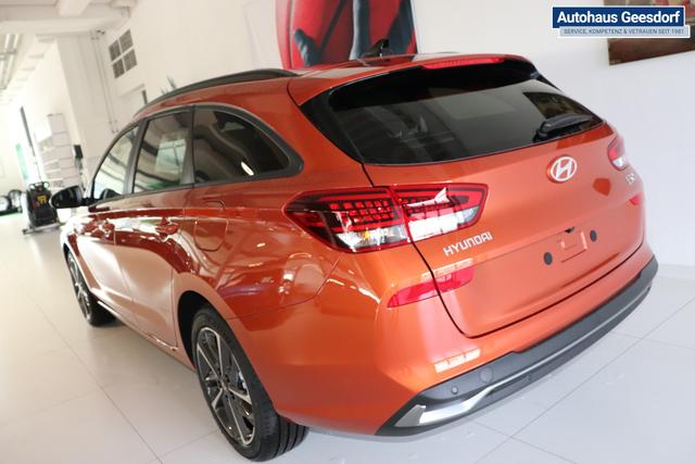 Hyundai i30 GO+ 1.0 TGDi DCT 73 kW (100 PS) Navigationssystem, Radio, DAB, Android Auto, Apple CarPlay, 2-Zonen-Klimaautomatik, Lenkradheizung, Sitzheizung, Induktionsladen des Smartphones, 17" Leichtmetallfelgen, uvm. 