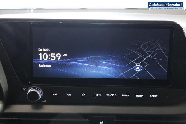 Hyundai i20 (BC3) GO 1.2 MPI b5bg1 MY2025 Dragon Red, Beispielbilder, ggf. teilweise mit Sonderausstattung