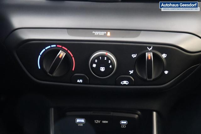 Hyundai i20 (BC3) GO 1.2 MPI b5bg1 MY2025 Dragon Red, Beispielbilder, ggf. teilweise mit Sonderausstattung