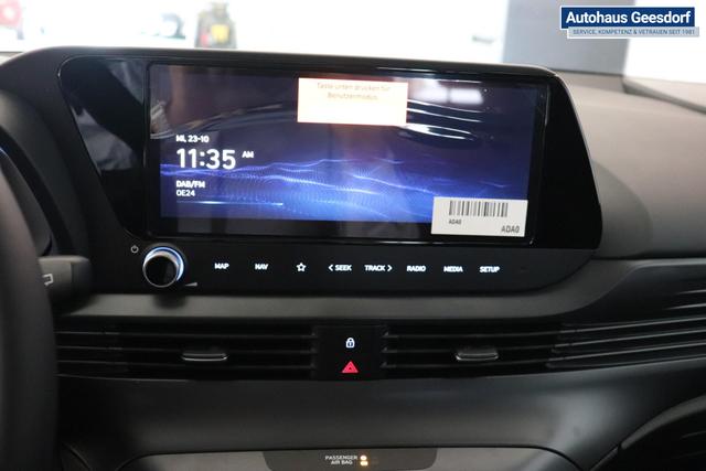 Hyundai i20 (BC3) GO Plus 1.2 MPI Navi b5bu1 MY2025 Aurora Grey, Beispielbilder, ggf. teilweise mit Sonderausstattung