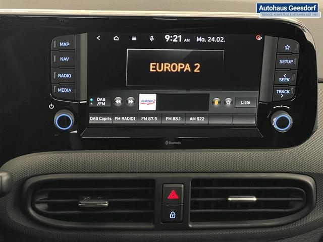 i10 GO Plus Navi 1,2 MT Vibrant Blue PearlMY2025, Beispielbilder, ggf. teilweise mit Sonderausstattung