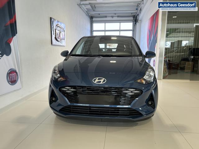 i10 GO Plus Navi 1,2 MT Vibrant Blue PearlMY2025, Beispielbilder, ggf. teilweise mit Sonderausstattung