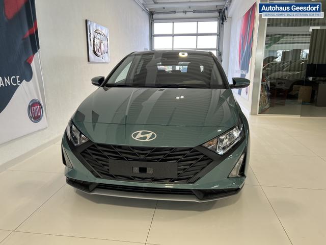 Hyundai i20 GO! Mangrove Green, Beispielbilder, ggf. teilweise mit Sonderausstattung