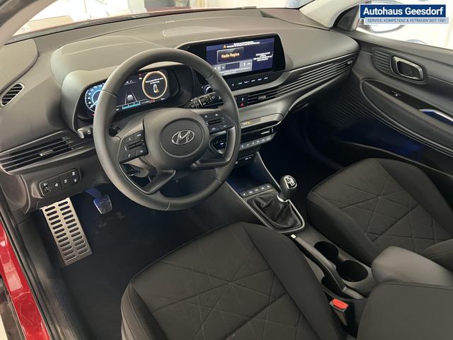 Hyundai Bayon 1,0 MT P1P2 O2 Dragon Red