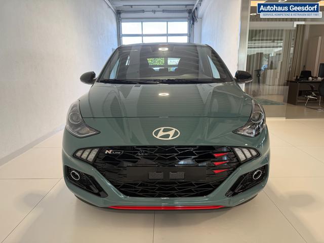 Hyundai i10 N Line Mangrove Green