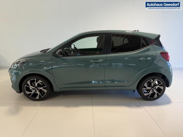 Hyundai i10 N Line Mangrove Green