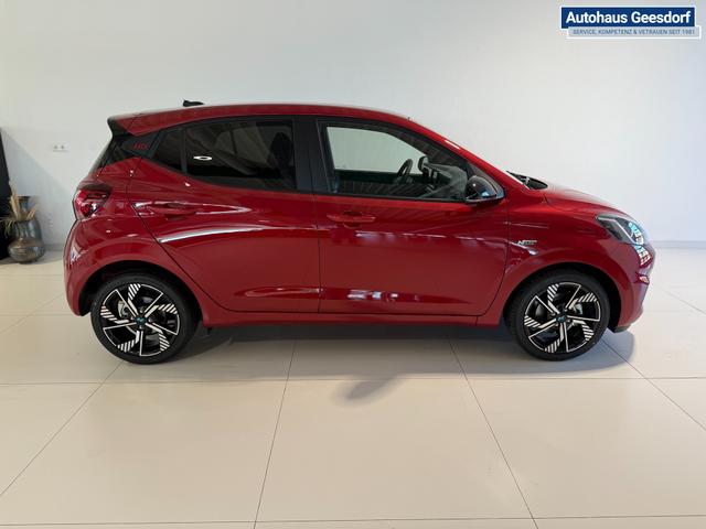 Hyundai i10 N Line Dragon Red