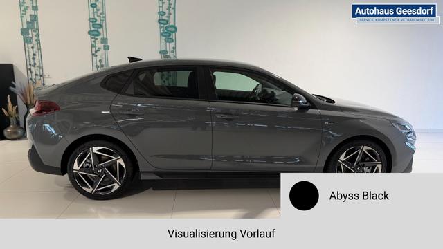 i30 Abyss Black Vorlauf, Beispielbilder, ggf. teilweise mit Sonderausstattung