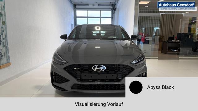 i30 Abyss Black Vorlauf, Beispielbilder, ggf. teilweise mit Sonderausstattung