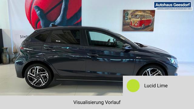i20 Lucid Lime, Beispielbilder, ggf. teilweise mit Sonderausstattung