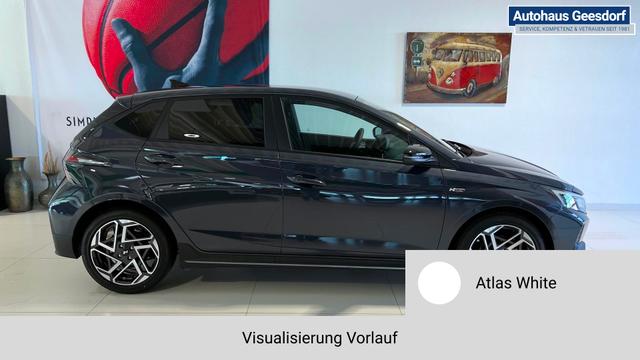 i20 Atlas White, Beispielbilder, ggf. teilweise mit Sonderausstattung