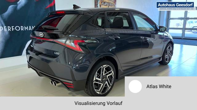 i20 Atlas White, Beispielbilder, ggf. teilweise mit Sonderausstattung