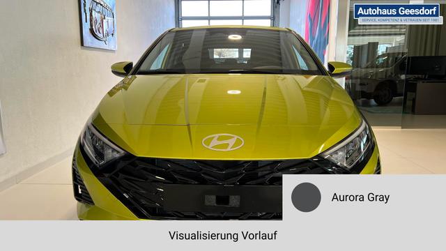 i20 Go Plus Aurora Gray Vorlauf, Beispielbilder, ggf. teilweise mit Sonderausstattung