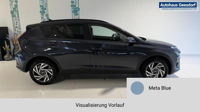 Bayon GO Plus Meta Blue Vorlauf, Beispielbilder, ggf. teilweise mit Sonderausstattung