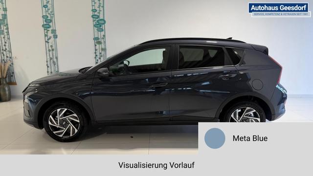 Bayon GO Plus Meta Blue Vorlauf, Beispielbilder, ggf. teilweise mit Sonderausstattung