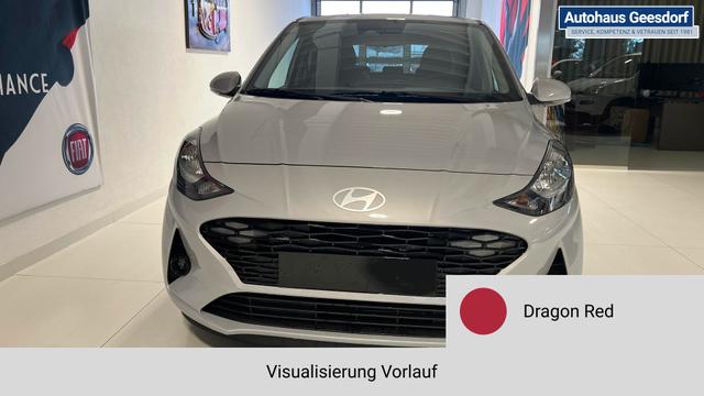 i10 Go Plus Dragon Red Vorlauf, Beispielbilder, ggf. teilweise mit Sonderausstattung