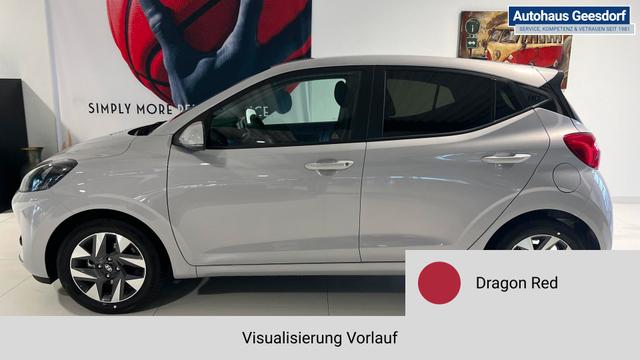 i10 Go Plus Dragon Red Vorlauf, Beispielbilder, ggf. teilweise mit Sonderausstattung